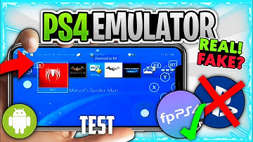 NEW 🔥PS4 EMULATOR TEST ON ANDORID | FPPS4 - REAL?