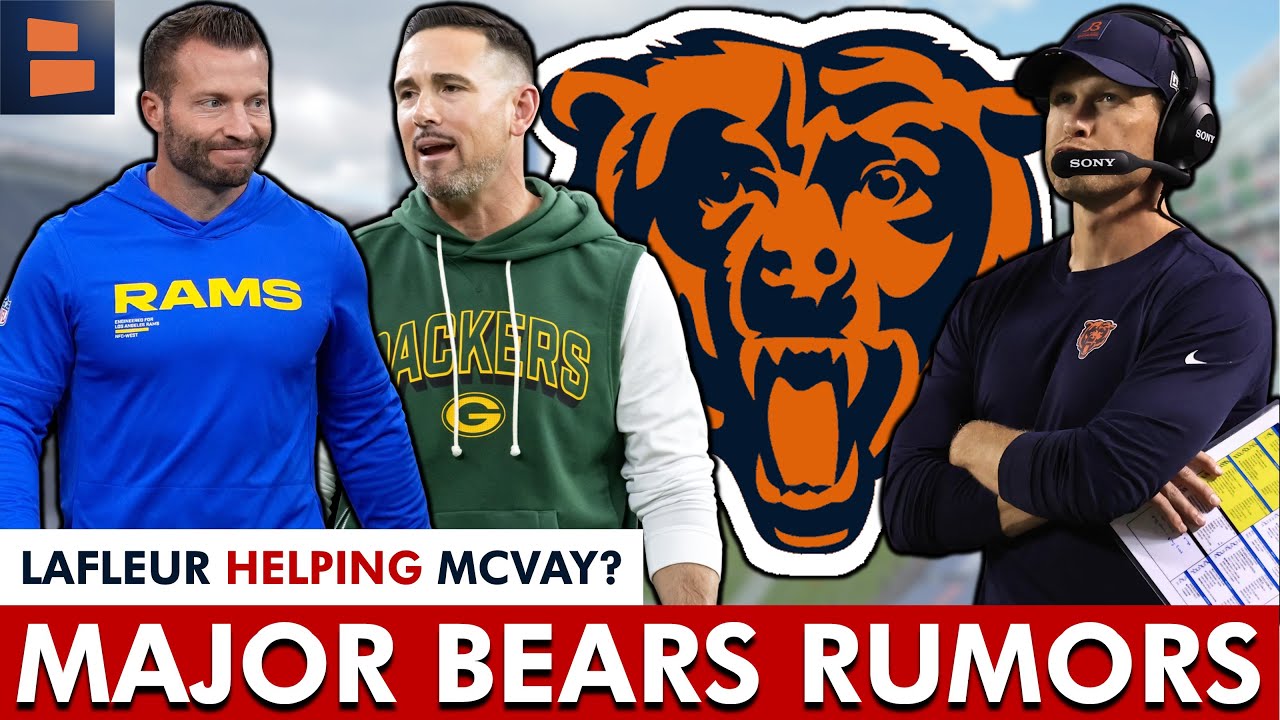 🚨MAJOR RUMORS: Matt LaFleur Is HELPING Sean McVay & Rams Prepare For Ben Johnson & Bears