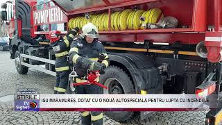 03  Isu Maramure Dotat Cu O Nou Autospecial Pentru Lupta Cu Incendiile