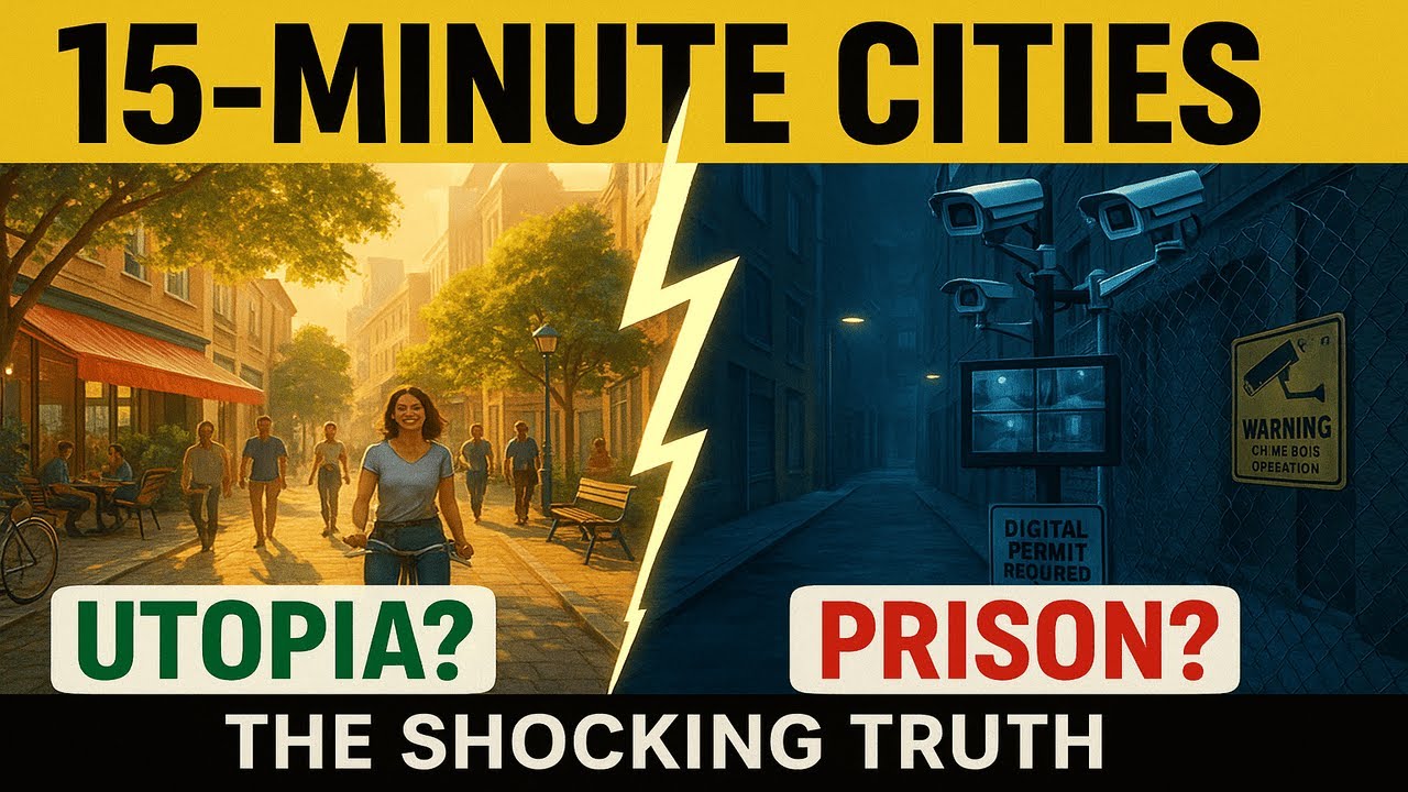 15-Minute Cities: Why Conservatives Hate Them? | Conspiracy Debunked | Utopia or Digital Prison?