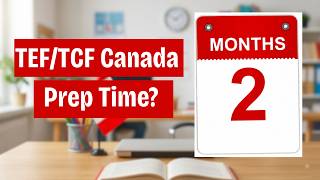 TEF/TCF Canada Prep Time: The Real Timeline