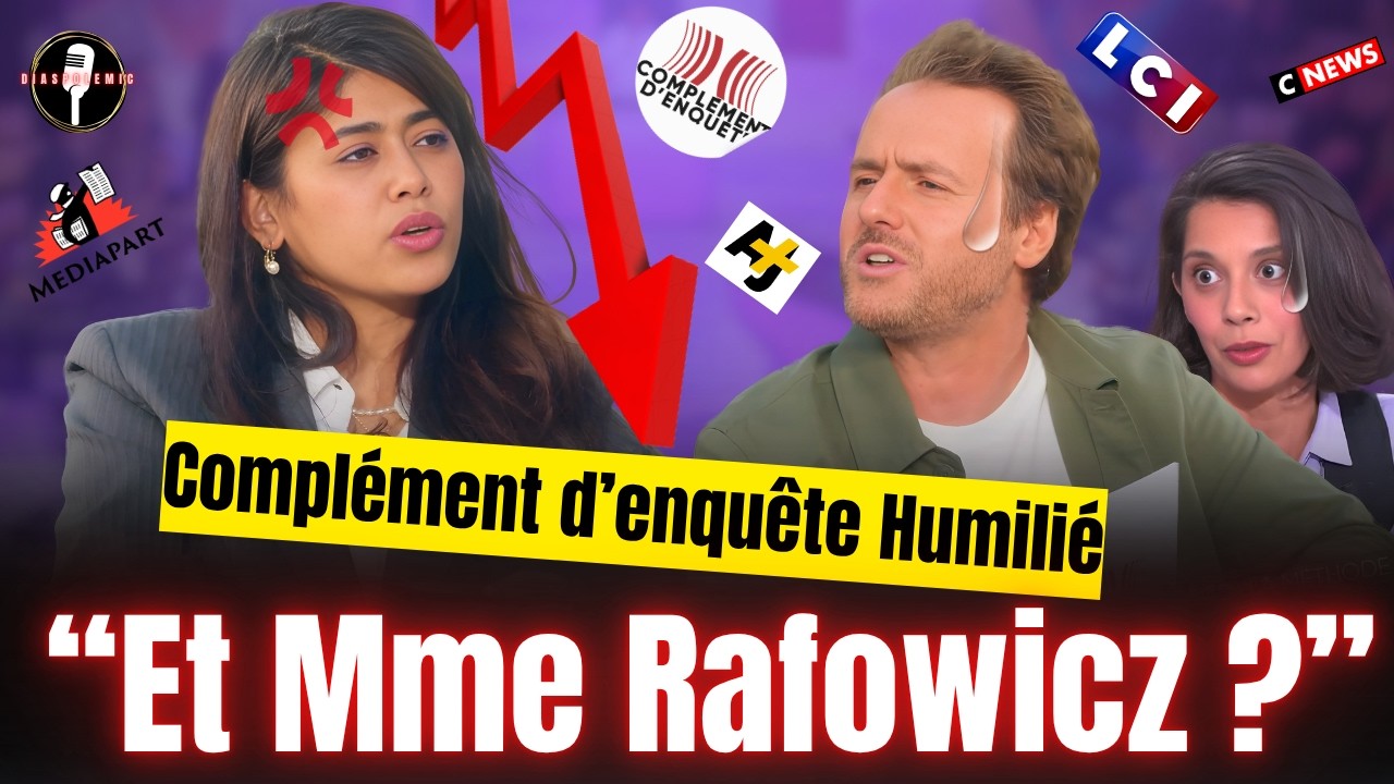 CNEWS PIÉGÉ, Sophia Aram Panique, Complément d'enquête Humilié (Rima Hassan, Riolo, Carcassonne)