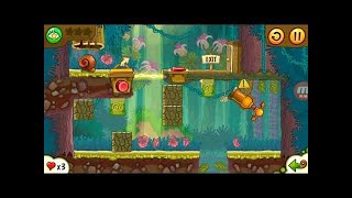 Let's Play - Snail Bob 2, Level 3-13, Island Story screenshot 4