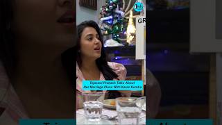 Tejasswi Prakash Talks About Her Marriage Plans With Karan Kundra | Curly Tales #shorts