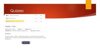 Canvas Student Training, Assessments and Grades
