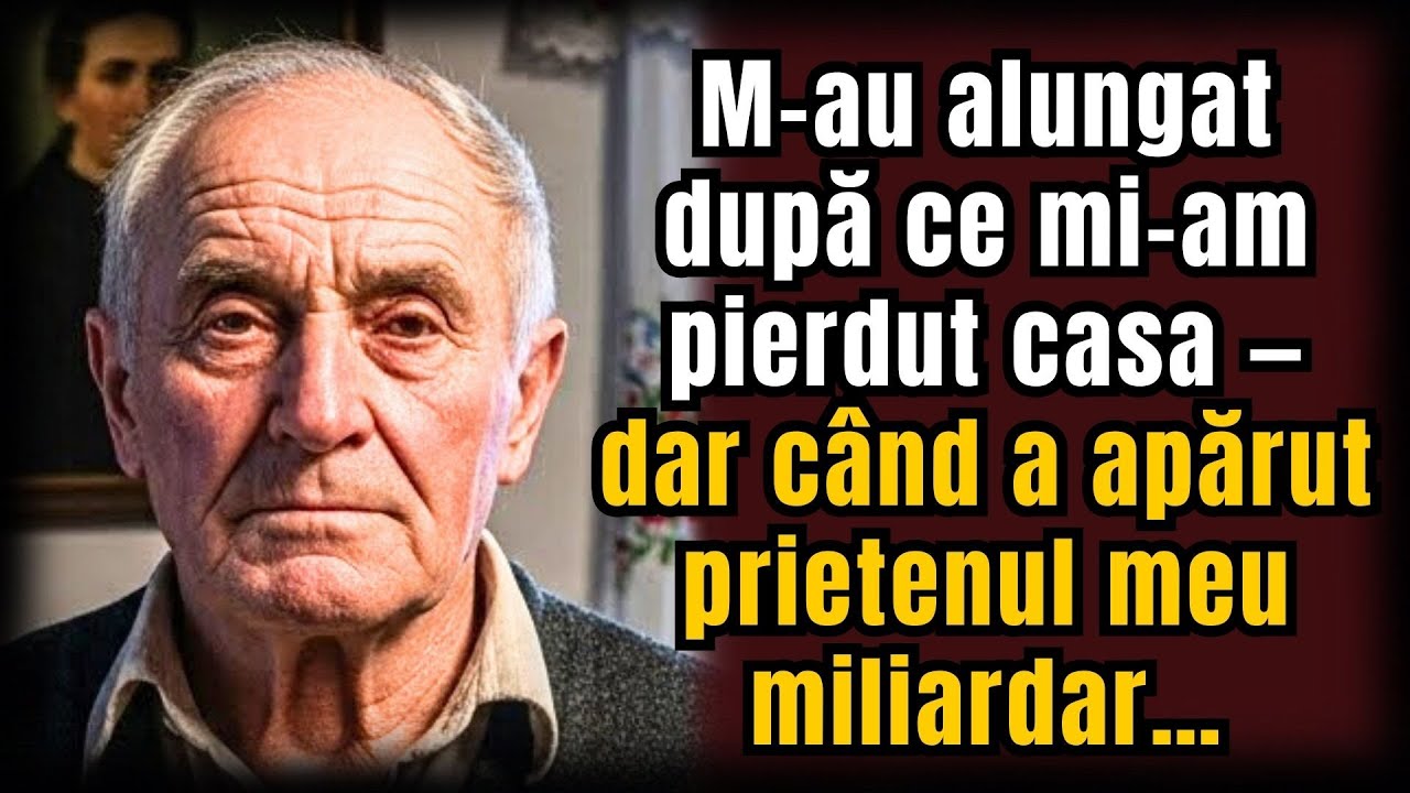 M-au alungat după ce mi-am pierdut casa — dar când a apărut prietenul meu miliardar…