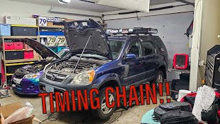 Honda CRV Timing Chain Replacement!