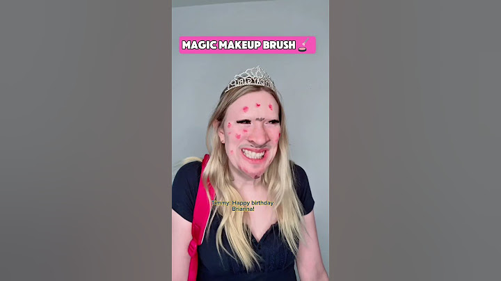 #pov You receive a magic make up brush that can change your appearance.. #story ￼
