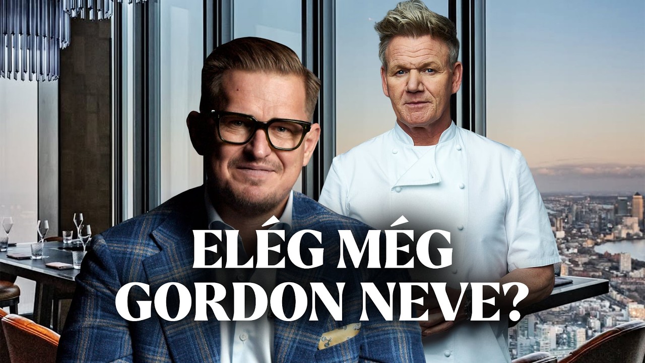 Kipróbáltam Gordon Ramsay ÚJ LUXUSÉTTERMÉT… és hát meglepett.