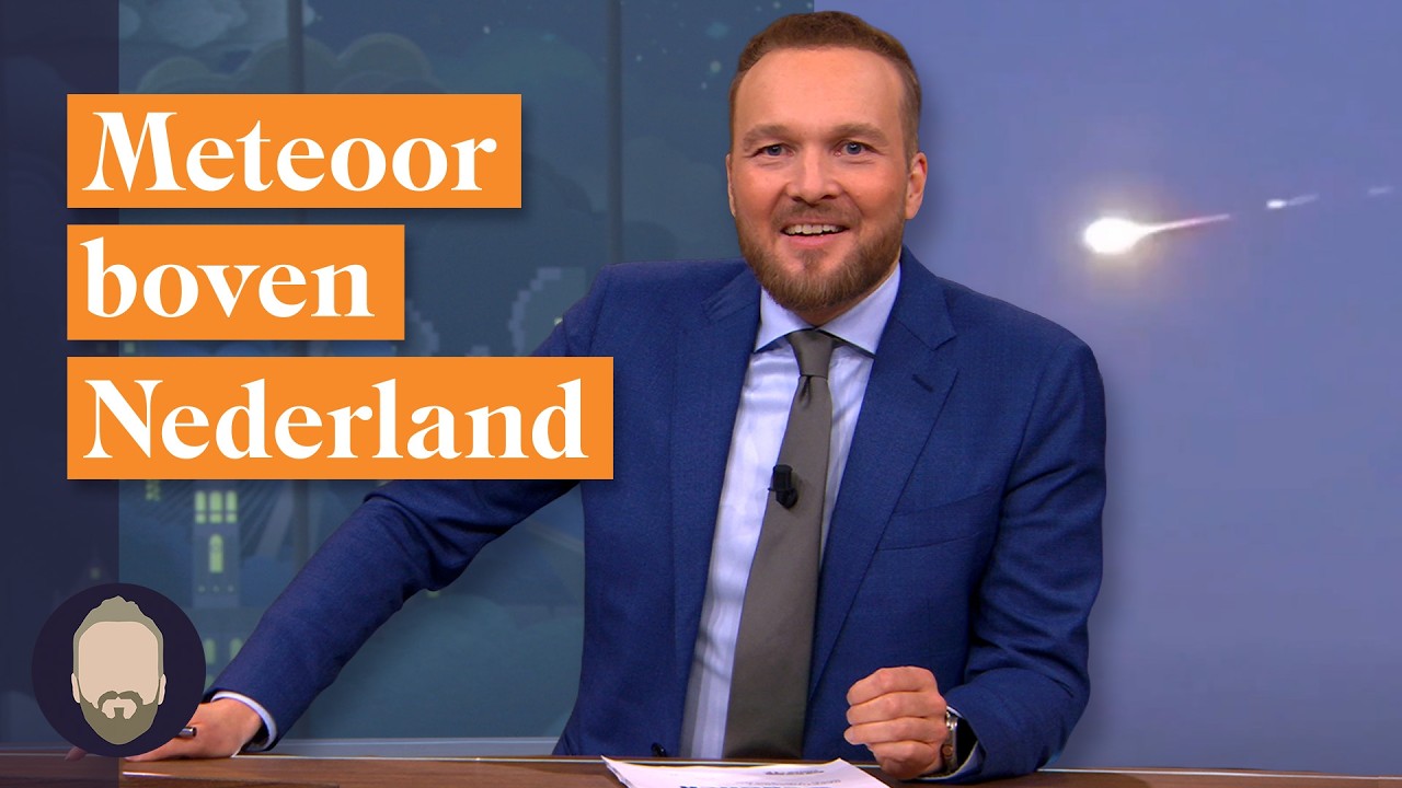 Waar komt de meteoriet die boven Nederland vloog vandaan?
