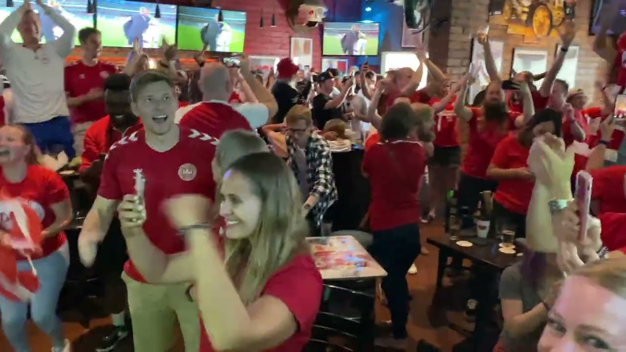 Danes Abroad Soccer EM at Joxer Daly's