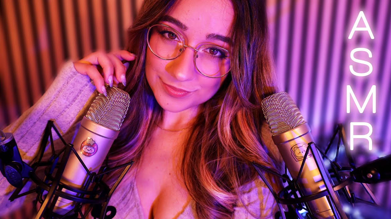 ASMR | Crispy Close-Up MOUTH SOUNDS 😍 with some Unintelligible Whispers 💖