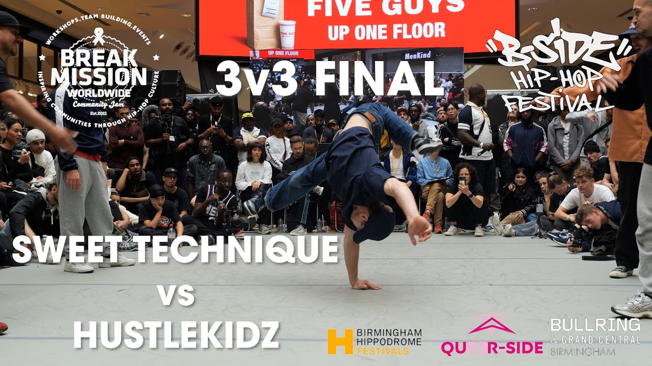 BreakMission x B-Side Hip-Hop Festival 2022 // 3v3 Final // Sweet Technique v Hustle Kidz