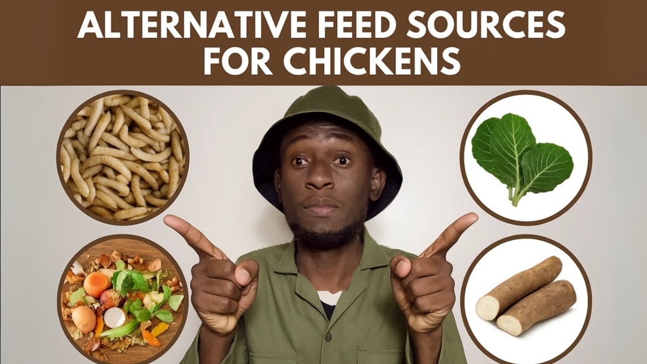 7 Cheap Alternatives to Expensive Poultry Feed [Kitchen Waste, Greens, Maggots...]