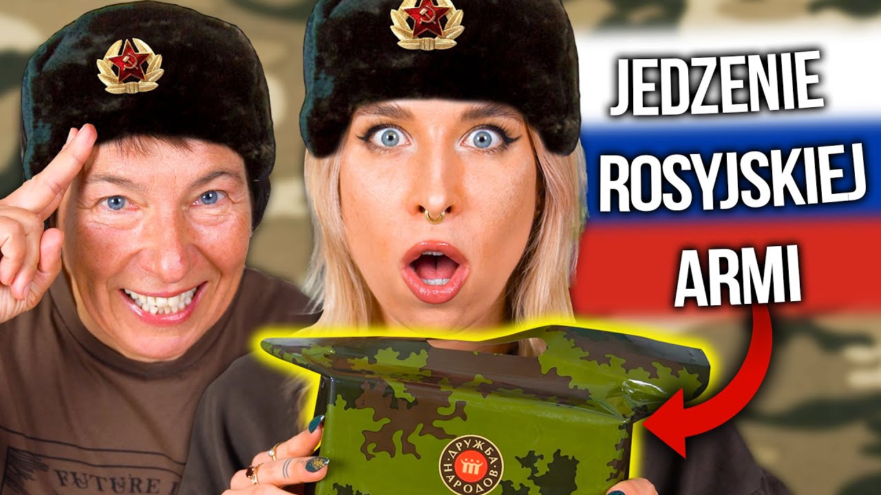 CO JEDZĄ ROSYJSCY ŻOŁNIERZE? 😱 test wojskowych racji żywnościowych MRE z mamą Agnieszka Grzelak Vlog