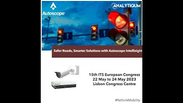 "Safer Roads, Smarter Solutions: Autoscope Intellisight Leads the Way"
