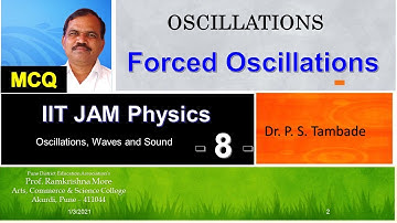 Forced Oscillations | MCQ | BSc II Physics | IIT JAM Physics | Multiple choice questions