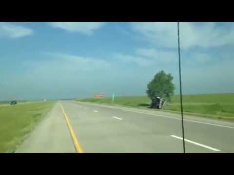 Jeep Flips over Truck!
