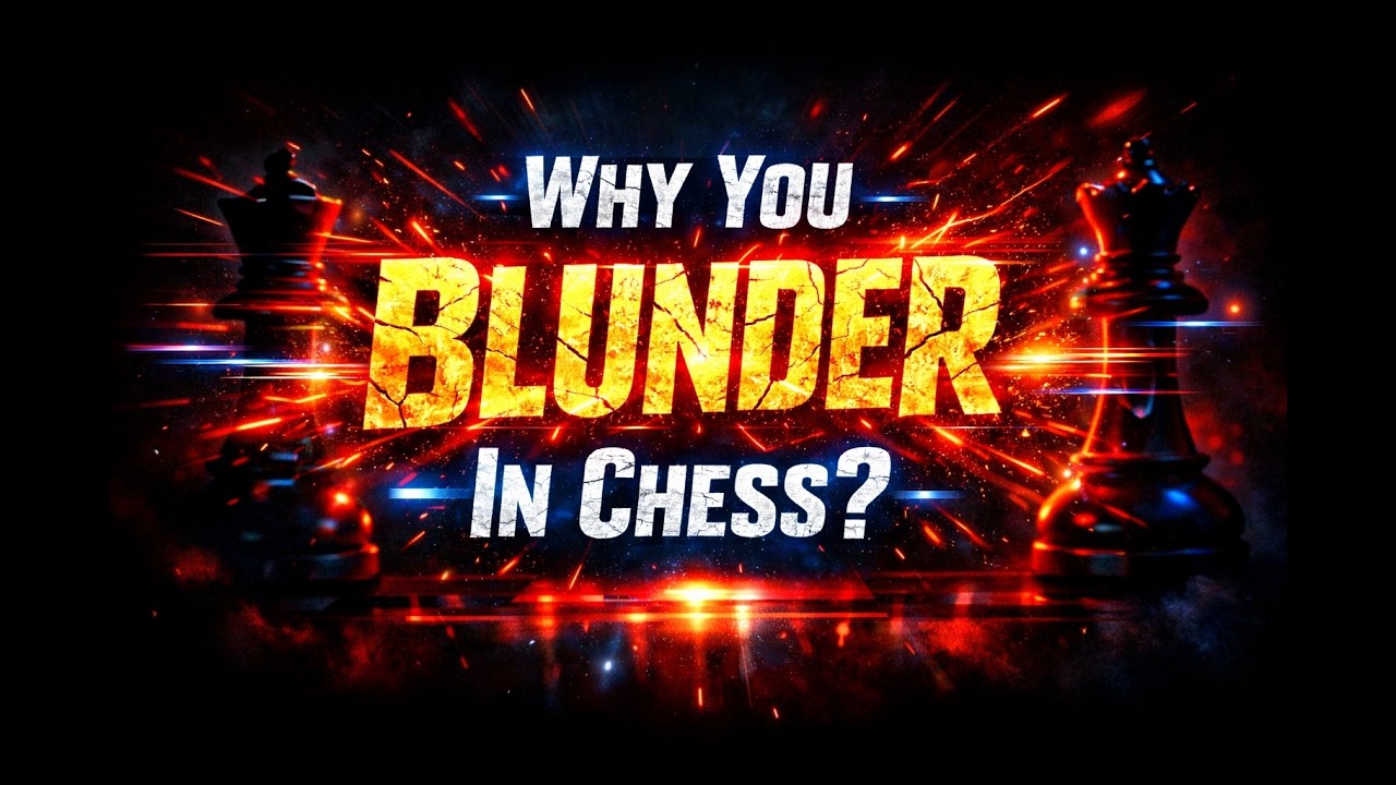Why You Blunder In Chess ? - YouTube