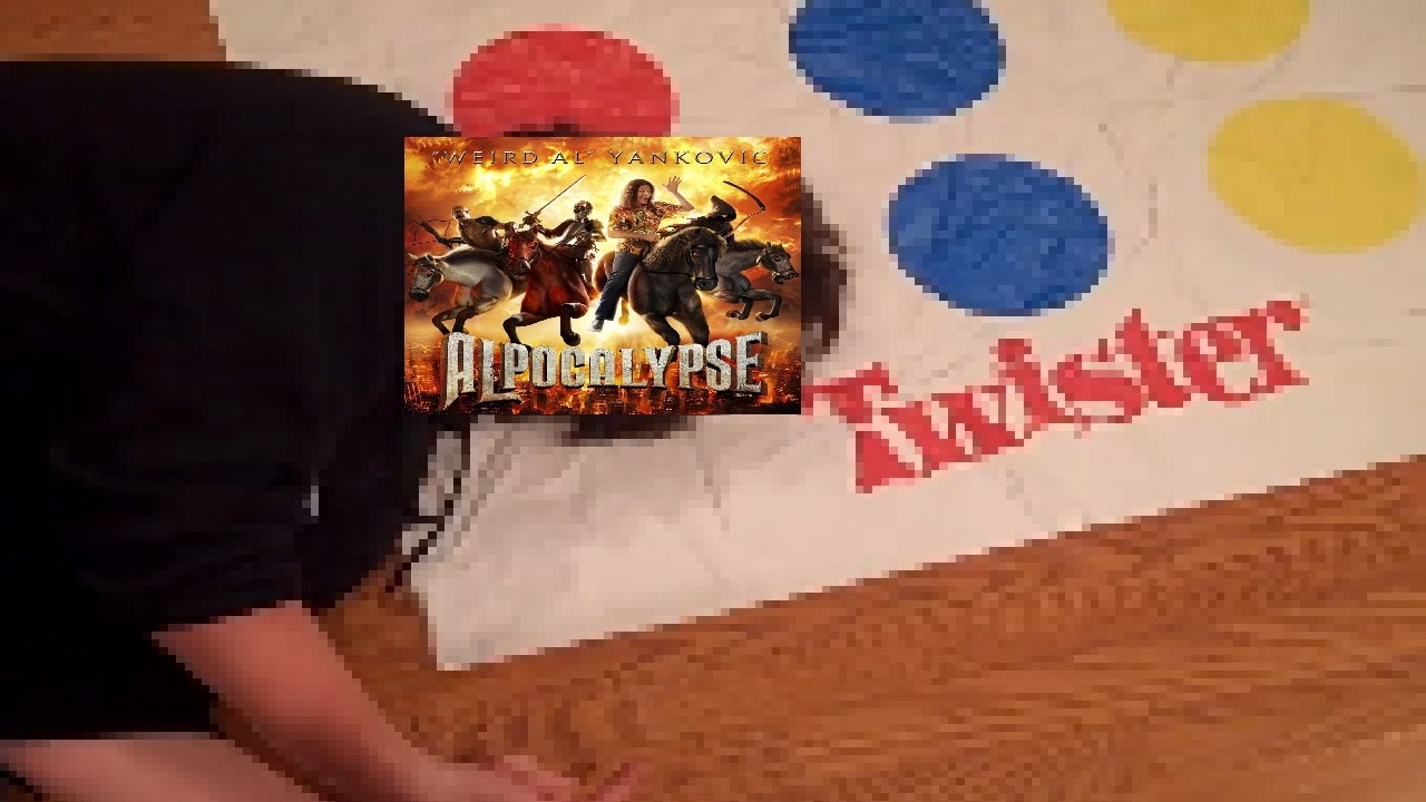 Weird Al's Discography: Polka Face but every time a word is repeated it loops (9)