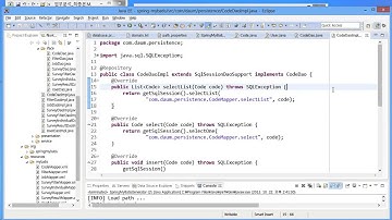 Spring3 with MyBatis Generator