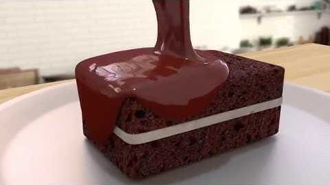 Chocolate simulation in houdini Fx