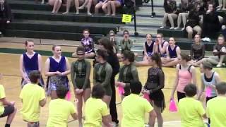 Novice Drill Down - 2019 Thurston Dance Competition