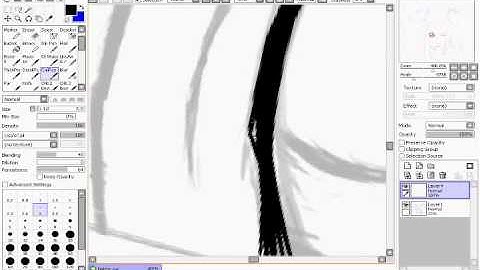 Lineart Tutorial (Sai)