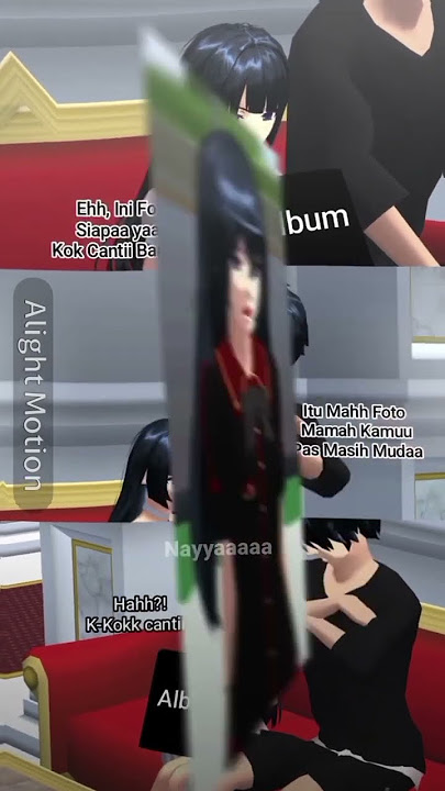 Ehhh, Kok Cantii?🤭Ib:tt/Lupa#sakuraschoolsimulator #alightmotion #sss #sakubers