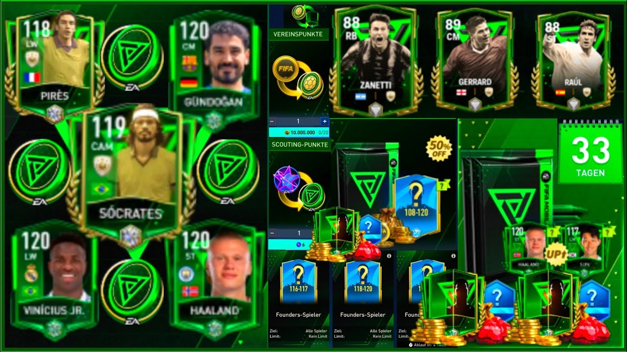 Noch 33 Tage! Das FOUNDERS Event in FIFA Mobile ist da😱! DAS ist f2play und so funktioniert es🔥