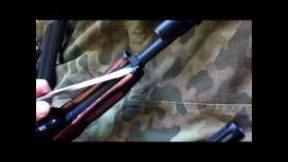 AK 47 AK 74 AKM furniture installation tutorial Combloc Customs Ironwood Designs