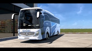 Ets2 türkiye modu|Mercedes yeni travego|Logitech G27 gameplay