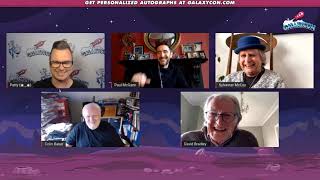 Colin Baker, Sylvester McCoy, Paul McGann, David Bradley interactive online panel Sun 5 9 21