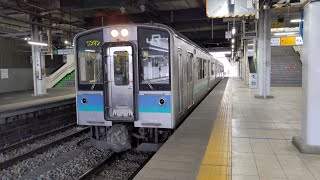 E127系A1編成 長野駅発車シーン