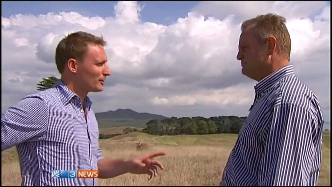 3News on Auckland's Motutapu Island Farm