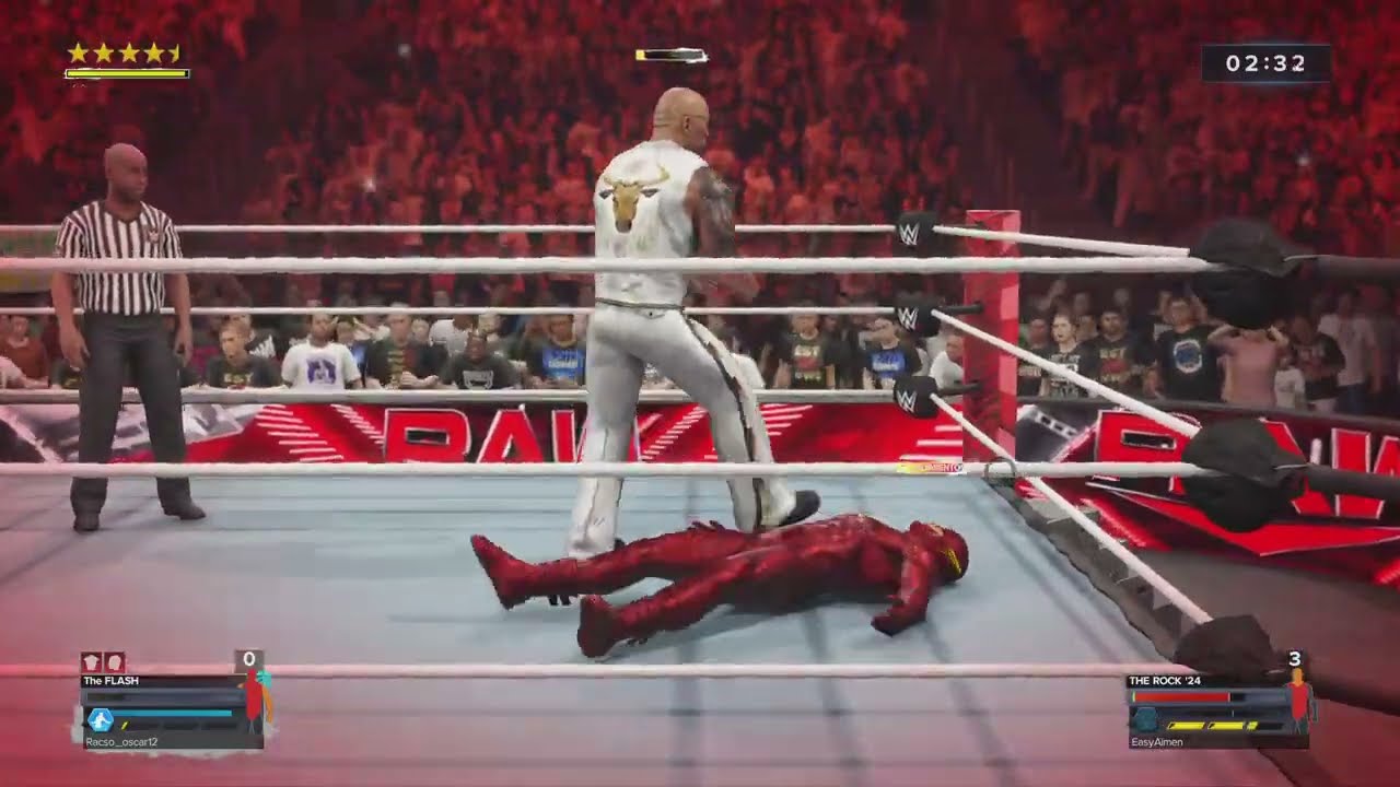 THE ROCK VS FLASH IRON MAN MATH