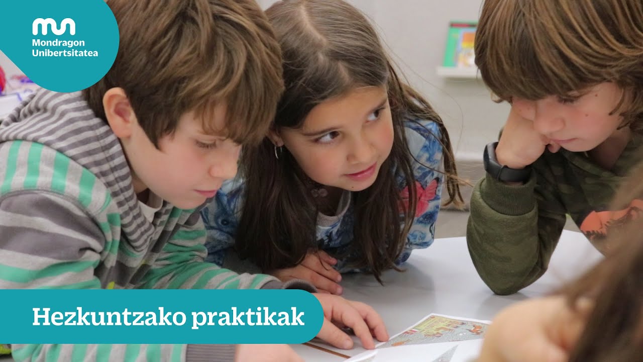 Lehen Hezkuntzako ikasleak praktiketan
