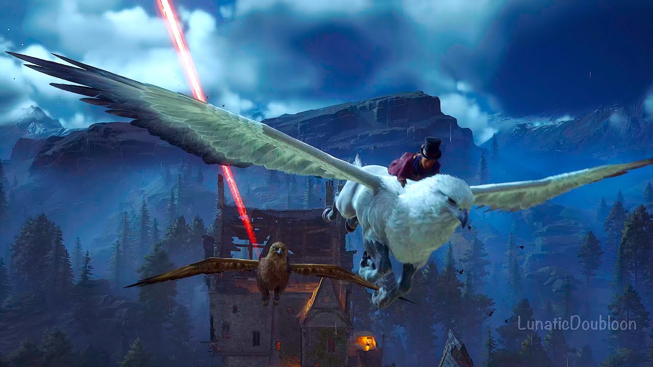 Riding The Hippogriffs In Hogwarts Legacy: The High Keep Mission [4K 60FPS HDR]