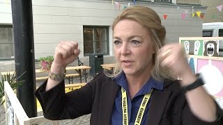 Sanna Persson Halapi: Hela stan är engagerad
