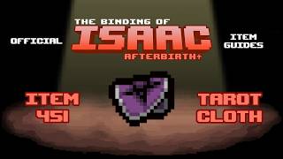 Official TBOI Item Guides No. 451: Tarot Cloth @nicalisinc