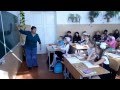 Урок з української літератури в 5-А класі. Вчитель О.Гузь