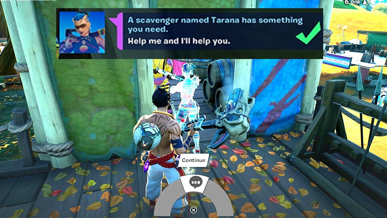 Find Tarana (1) - Fortnite Week 3 Challenges Epic Quest Challenges