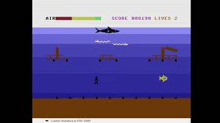 Commodore 16/Plus4, Emulated, Shark Attack, 8190 points