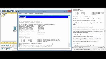 Activity 2.3.8 Configuring basic switch management CCNA cisco Packet tracer labs