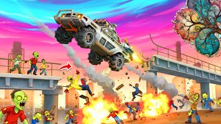 From Junker to Monster Car! Destroying Zombies in Earn to Die 2  screenshot 3
