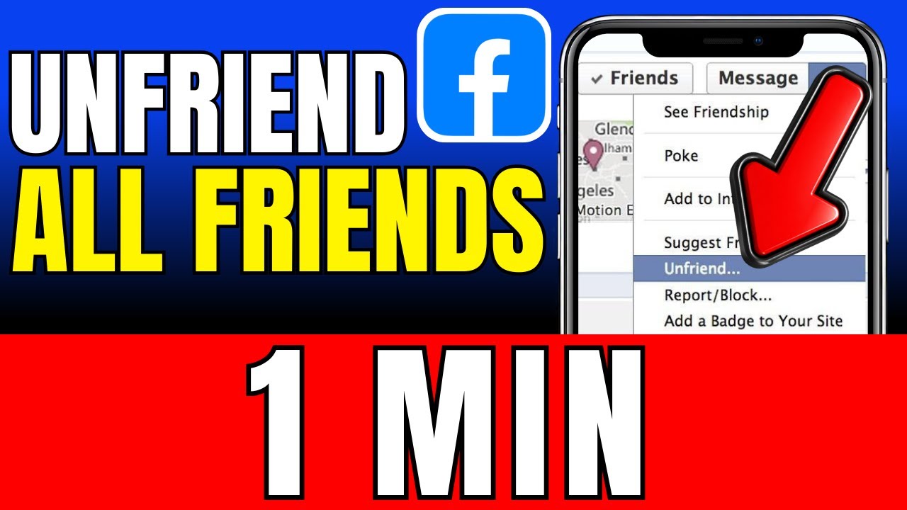 Как удалить всех своих друзей из друзей на Facebook в 2026 году (быстро и легко)