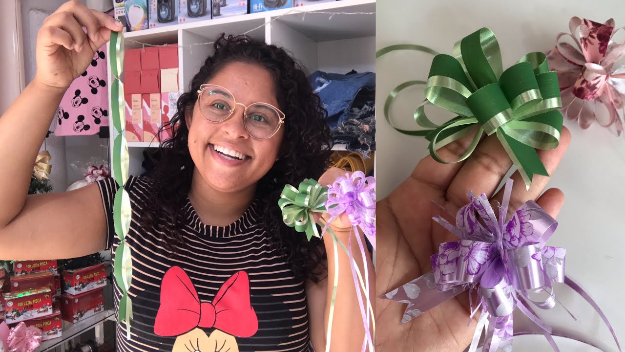 DIY- MINI LAÇO BOLA/ PASSO A PASSO LAÇO BOLA MINI O JEITO MAIS FÁCIL