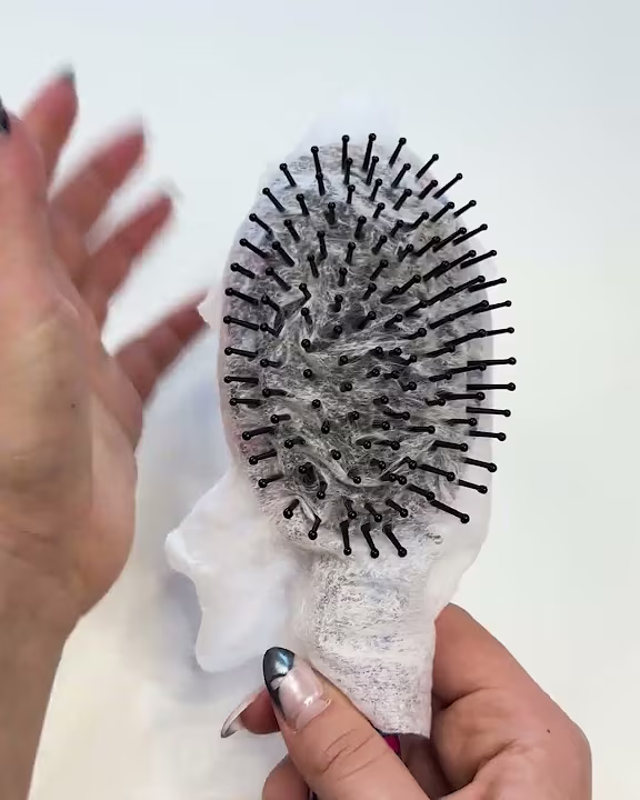 Hairbrush Hack #hairbrushing #hairbrushes