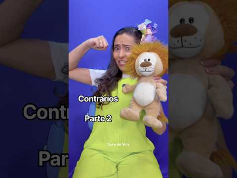 Aprenda os contrários com bichinhos de pelúcia e a Profa Sara do Vale. #kidssongs #brinquedos