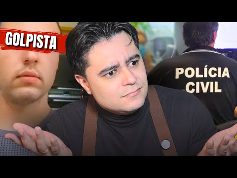 O GOLPISTA FICOU REVOLTADO E CHAMOU A POLÍCIA...